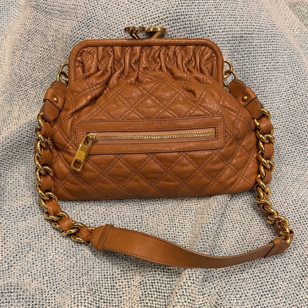 Marc Jacobs The Little Stam Leather Handbag